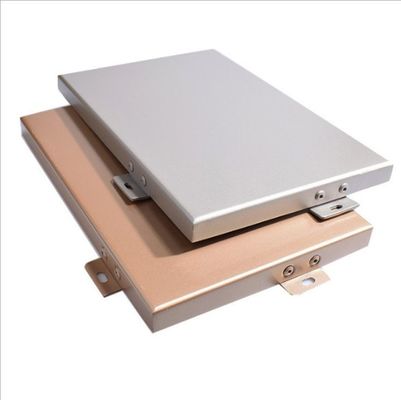 Veneer de aluminio duradero para edificios modernos