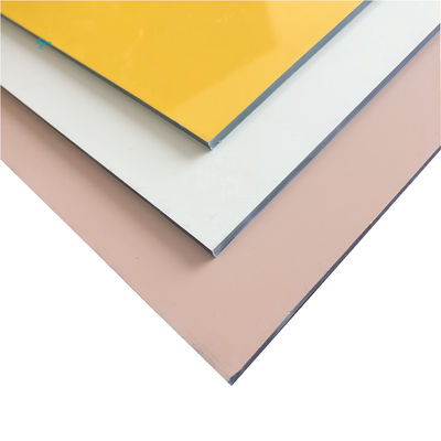 ISO9001 Paneles de pared Acp Paneles exteriores revestimiento interior Panel compuesto de aluminio 0.06mm