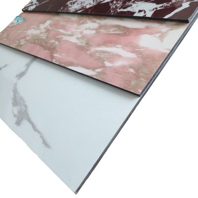 Panel compuesto de mármol de 1220 mm AV certificado ACP Revestimiento exterior Ecológico