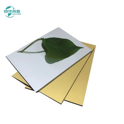 Espejo ACP de revestimiento PVDF de 4 mm con certificación CE para decoración interior