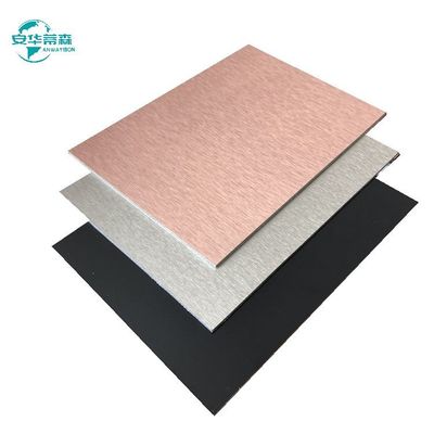 2440mm Panel compuesto de aluminio con capacidad de fuego Panel de sandwich aislado de aluminio ISO9001