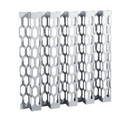 Tablero Fecados cerrados compuestos de arte hueco Materiales de construcción de costura plana Cerámica Hiperbólica Pared de cortina de aluminio